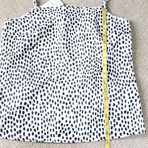 J Crew Navy Blue and Ivory Camisole Tank Size XS - Picture 11 of 13
